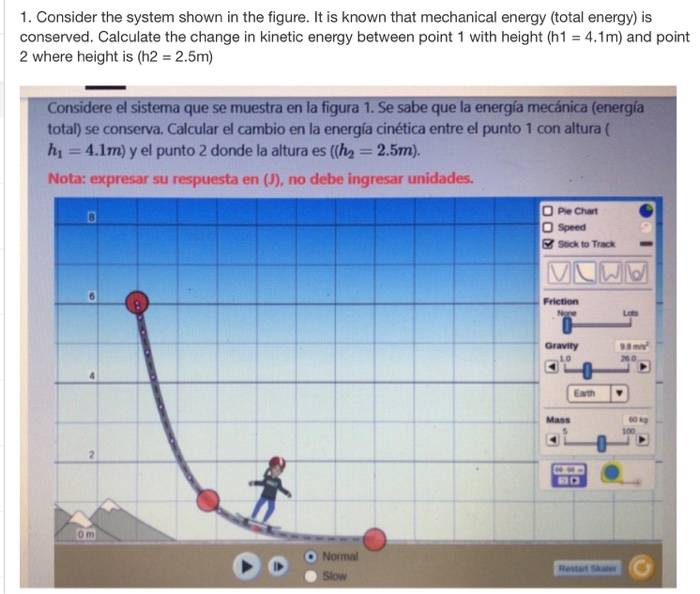Solved 1. Consider the system shown in the figure. It is | Chegg.com