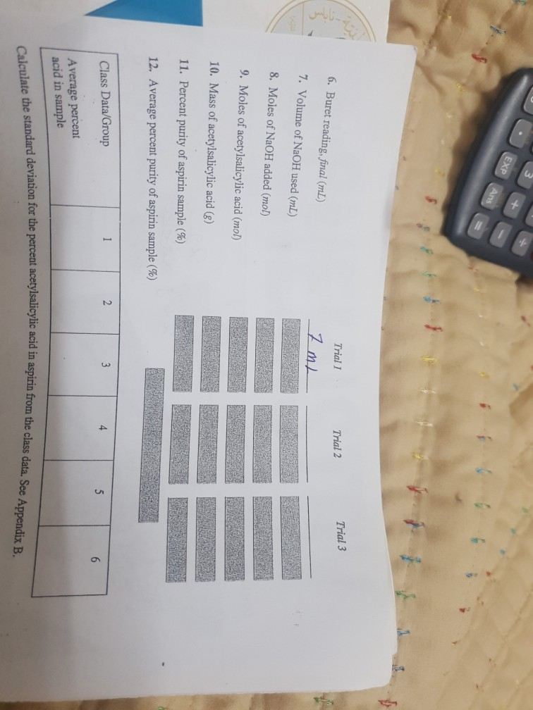 Experiment 19 Report Sheet Aspirin Synthesis And Chegg 