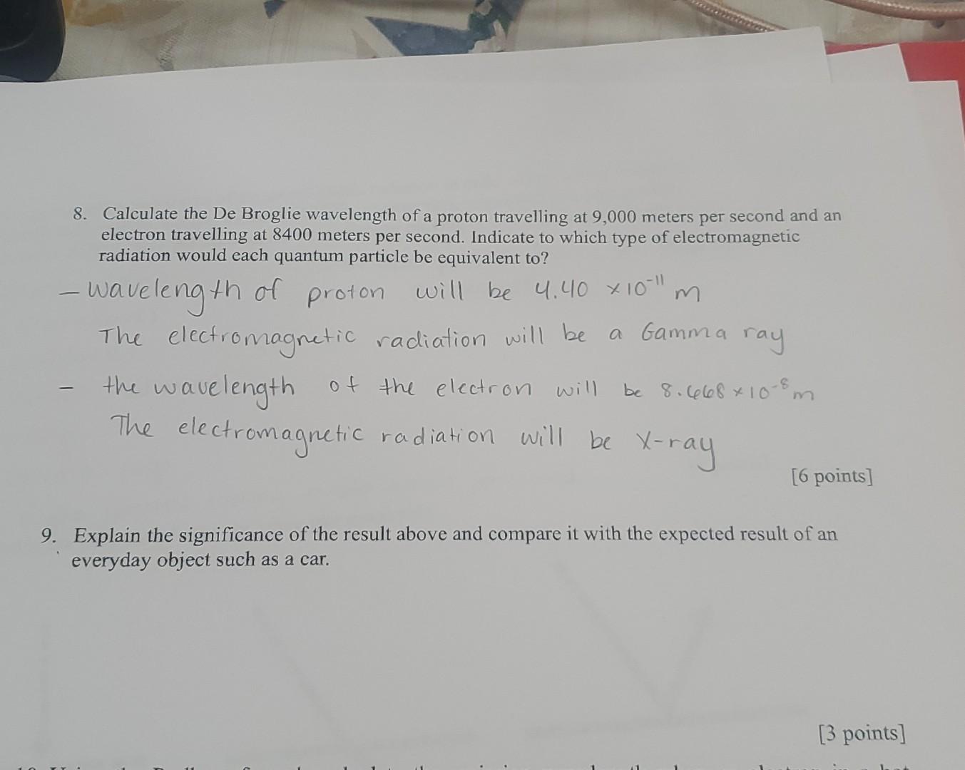 Solved i got the answer for 8 but im mot sure how to | Chegg.com