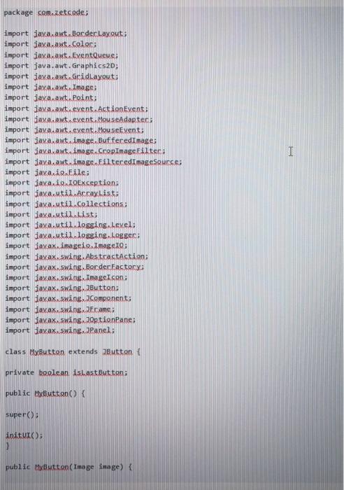 Solved package com.zetcode; I import java.awt.Border Layout: | Chegg.com