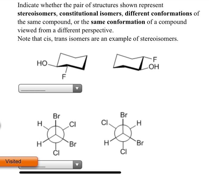 Solved Indicate whether the pair of structures shown | Chegg.com