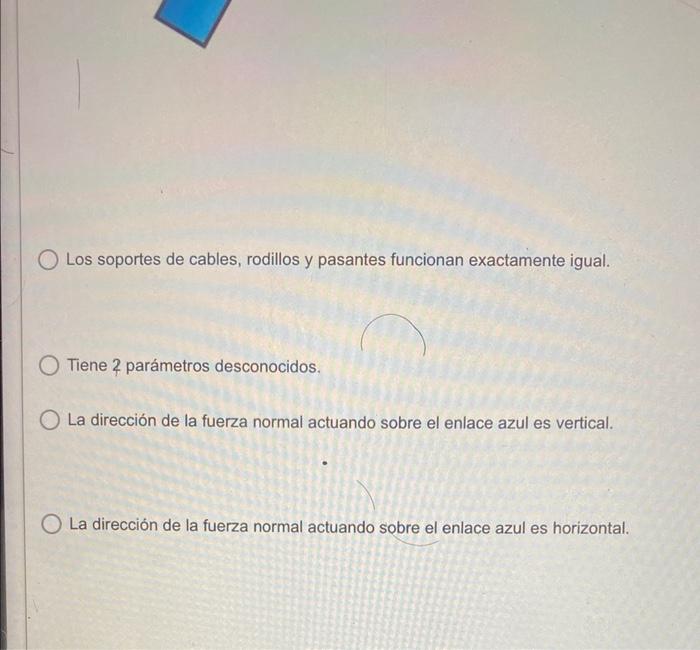 Los soportes de cables, rodillos y pasantes funcionan exactamente igual. Tiene 2 parámetros desconocidos. La dirección de la