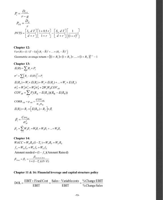 How To Write Part E F G And H There Are Some Form Chegg Com