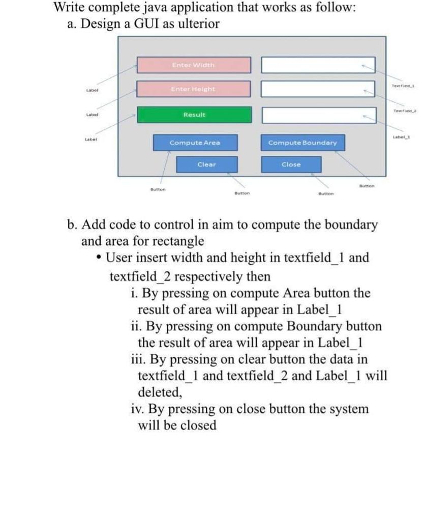 Solved Write complete java application that works as follow: | Chegg.com