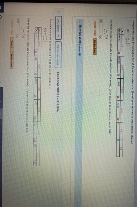 Custom Operation Tables Math Rxs Solved Complete the table by computing Rx) at the given | Chegg.com