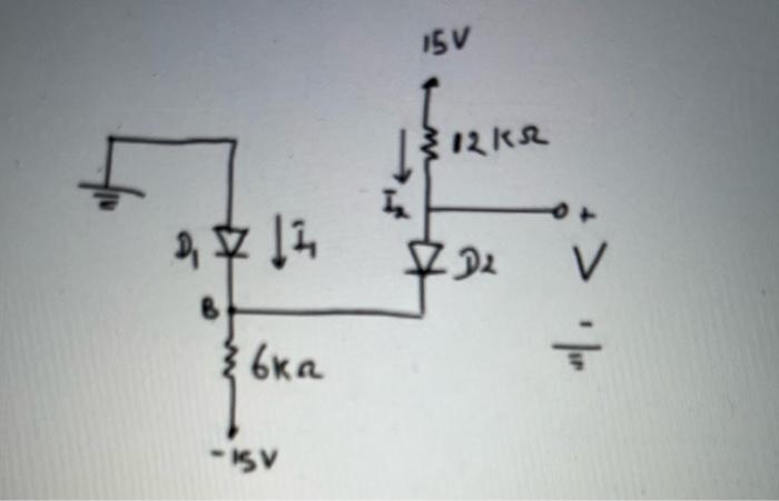 Solved using the ideal diode model, find the values of I1 in | Chegg.com