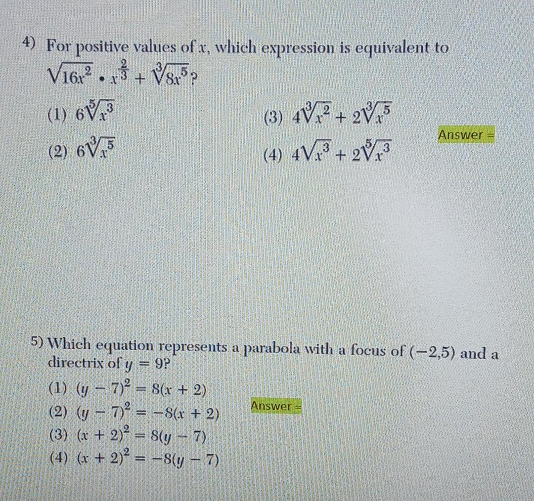 Solved Is 1 Which Statement Is True About The Graph Of F Chegg Com