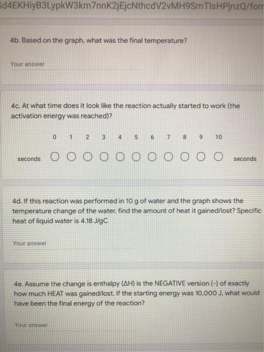 Solved Use the following graph to answer the questions below | Chegg.com