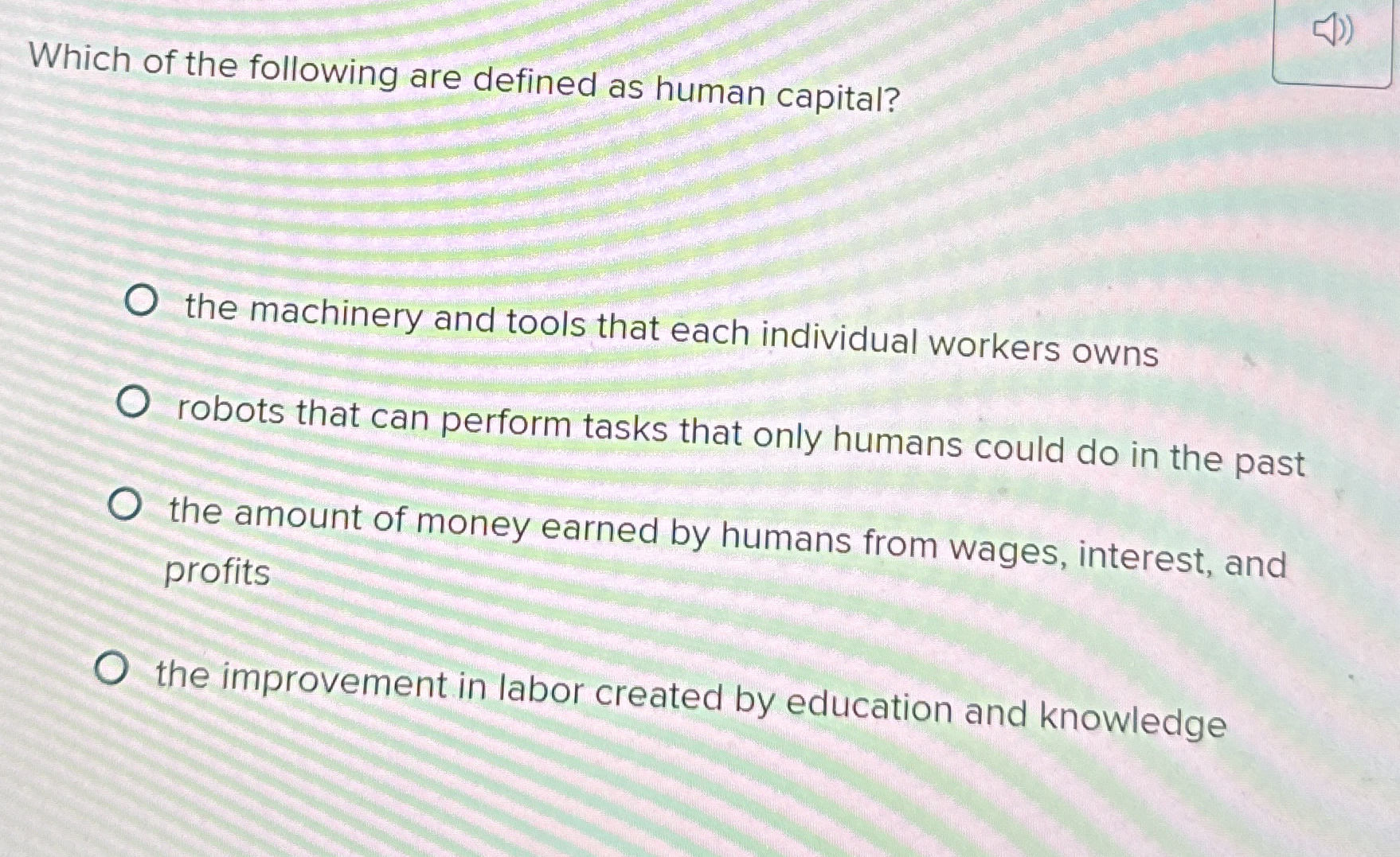 Solved Which of the following are defined as human