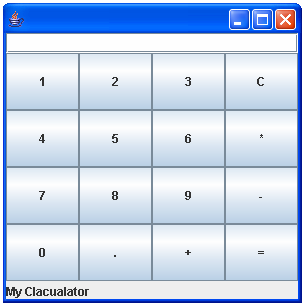 Solved I have made the GUI based calculator(IN JAVA), but it | Chegg.com