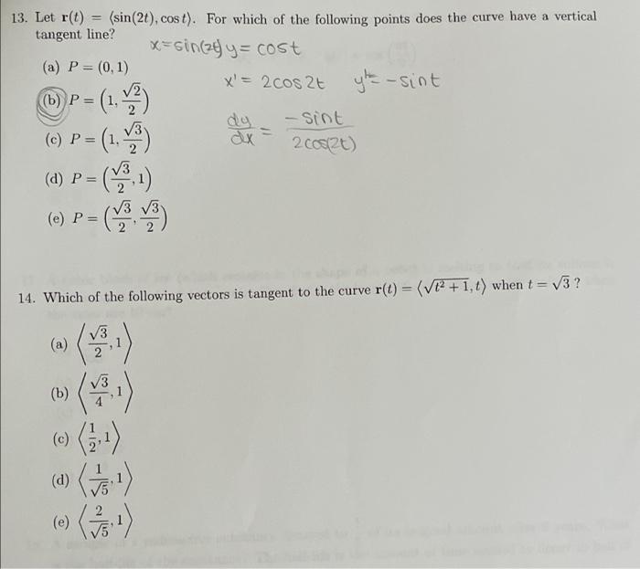 Solved The Answer To The First One Is B And The Answer To | Chegg.com