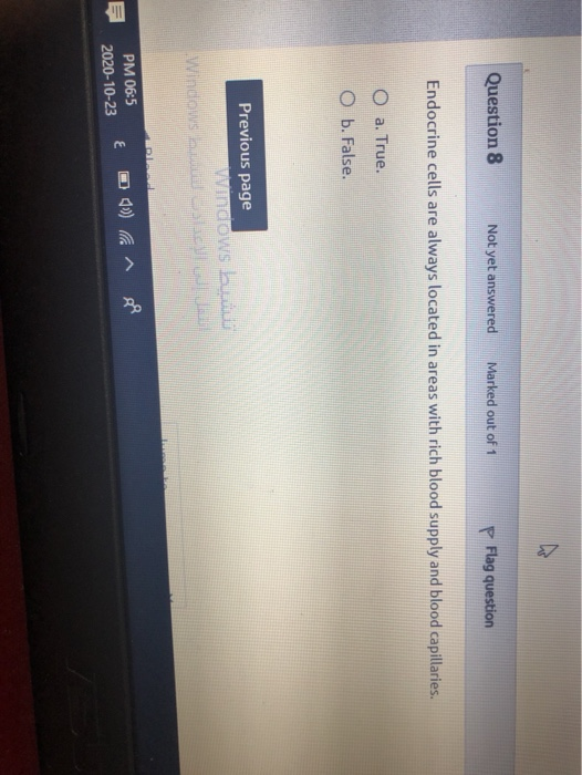 Solved Question 8 Not yet answered Marked out of 1 P Flag | Chegg.com