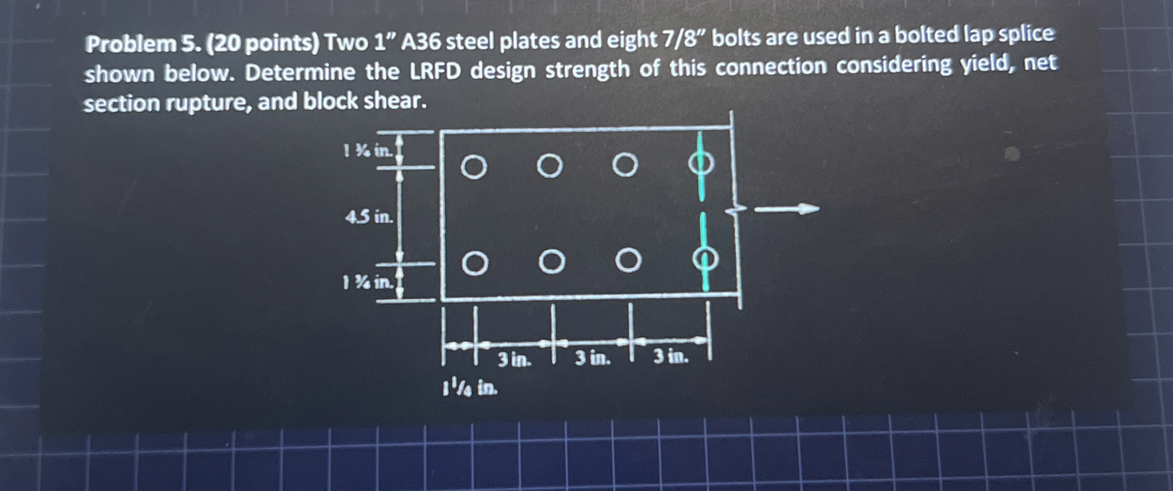 Solved Problem 5. (20 ﻿points) ﻿Two 1