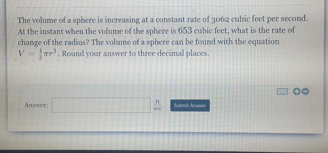 Solved The height of a cone is increasing at a constant rate | Chegg.com