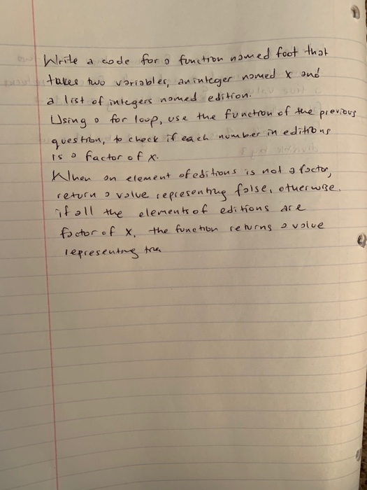 Solved Write a code for a function that takes the arguments | Chegg.com