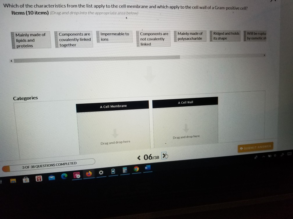 Solved Which of the characteristics from the list apply to | Chegg.com