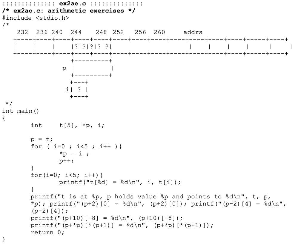 (C program) ﻿Fix the program. more exercises -- | Chegg.com image.