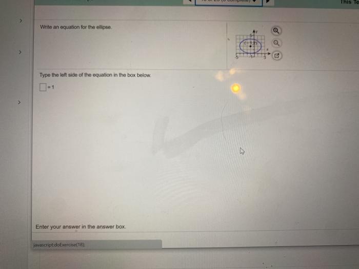 Solved The graph of an ellipse is givenMatch each graph to | Chegg.com