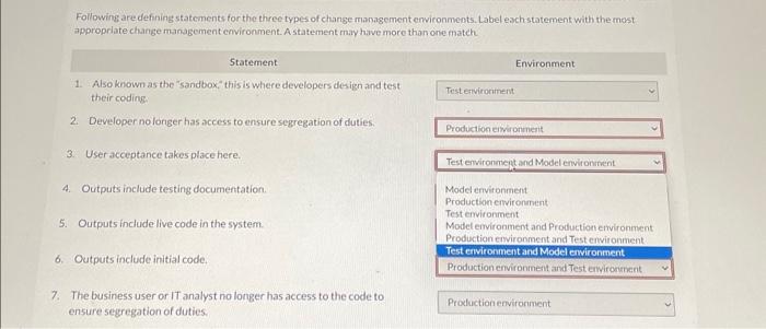 Solved Following Are Defining Statements For The Three Types | Chegg.com