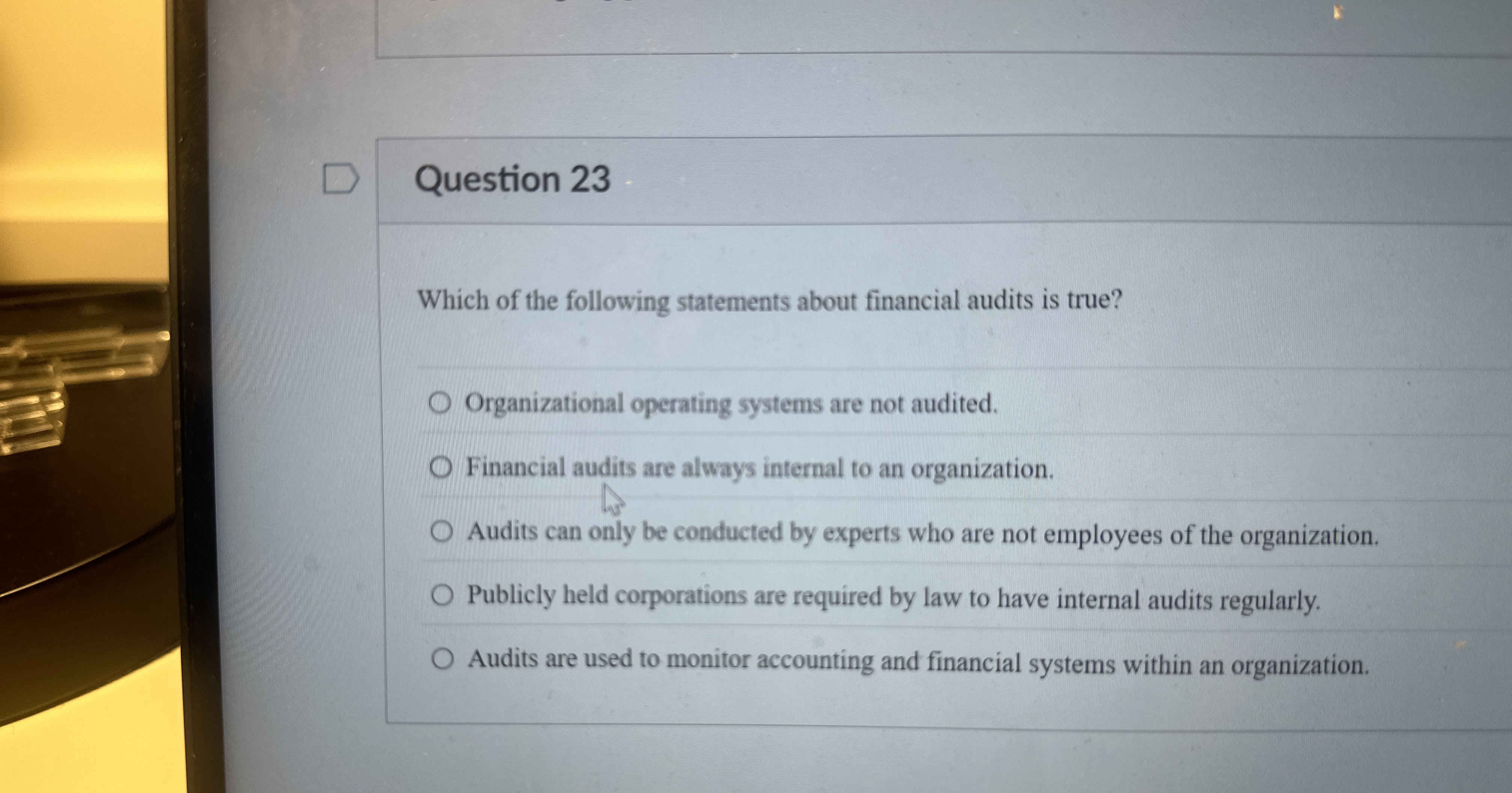 Solved Question 23Which of the following statements about | Chegg.com