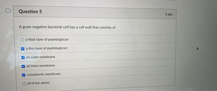 Solved D Question 3 1 pts Which structure is composed of | Chegg.com ...