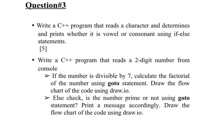 Solved - Write a C++ program that reads a character and | Chegg.com