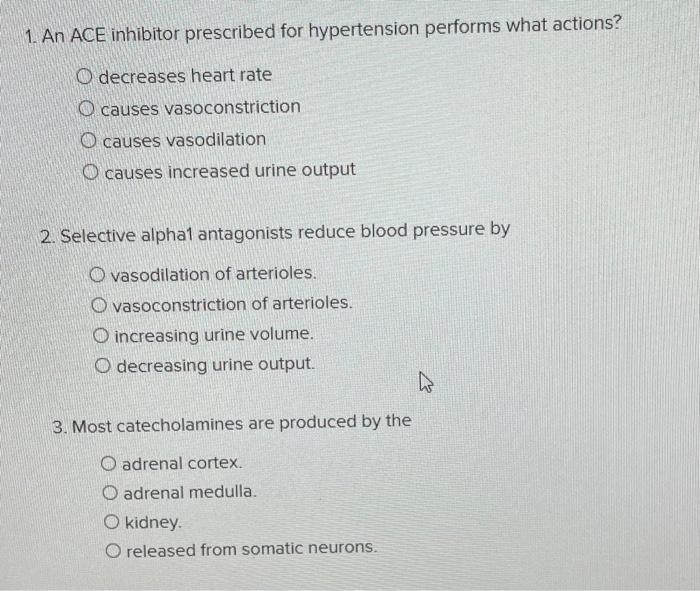 Solved Hypertension is blood pressure in excess of the | Chegg.com