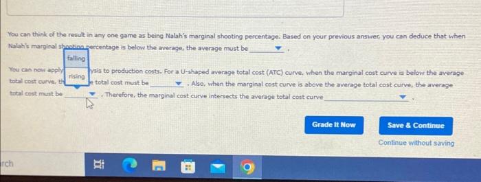 Solved 3. The relationship between marginal and average | Chegg.com