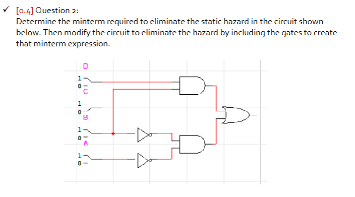 Solved [0.4] ﻿Question 2:Determine the minterm required to | Chegg.com