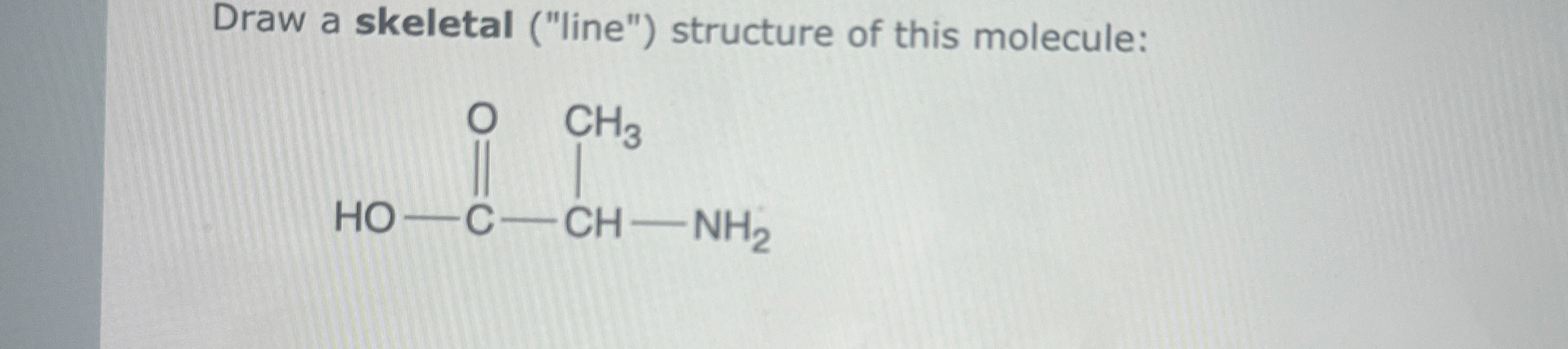 Solved Draw a skeletal ("line") ﻿structure of this | Chegg.com