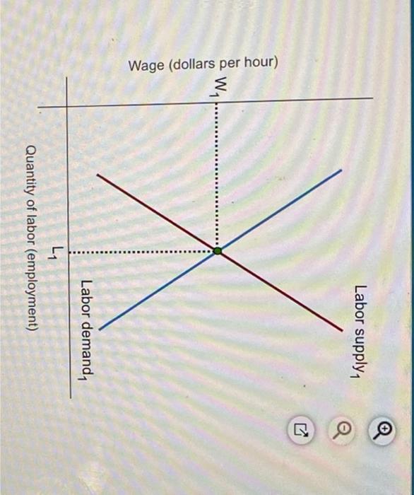 Solved Consider the labor market illustrated in the figure | Chegg.com