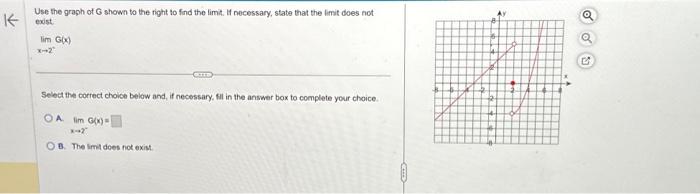 Solved Use the graph of G shown to the right to find the | Chegg.com