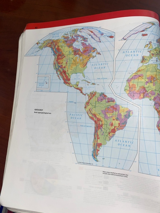 Solved 1. what is the map illustrating? what do the colors | Chegg.com