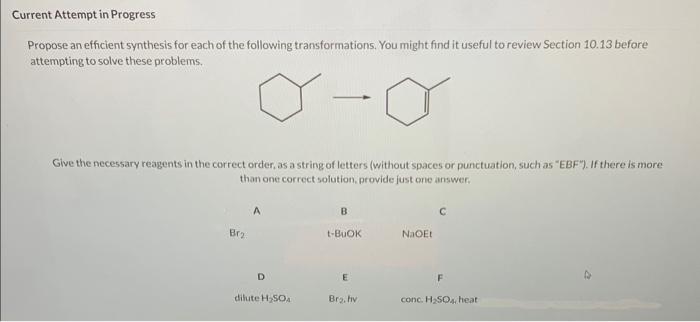 Solved Propose an efficient synthesis for each of the | Chegg.com