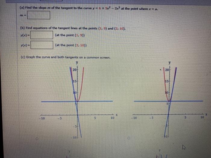 Solved Consider The Parabola Y X2 A Find The Slope Of Chegg Com