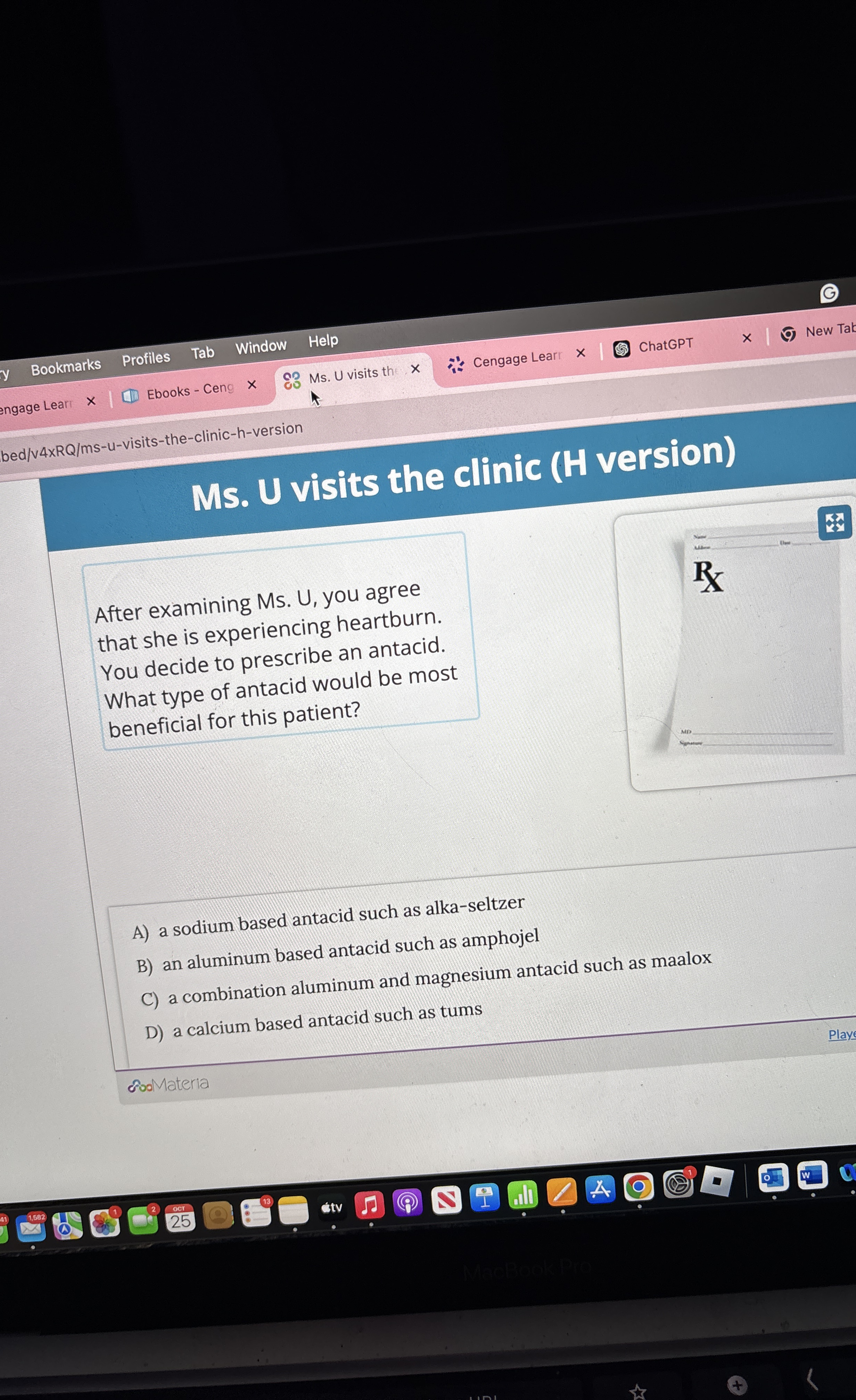 Solved engage LearProfilesTabWindowHelpChatGPTNew