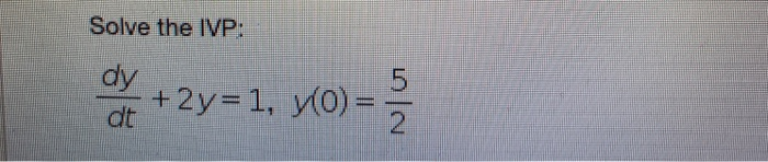 Solved Consider the differential equation: dy dx - 3y=6 (b) | Chegg.com
