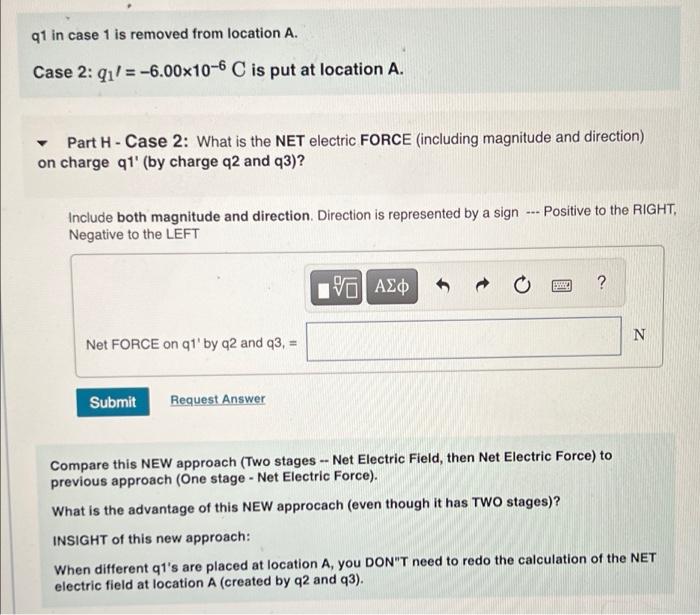 Solved Learning Goal: Coulomb's Law, Electric Fields, And | Chegg.com