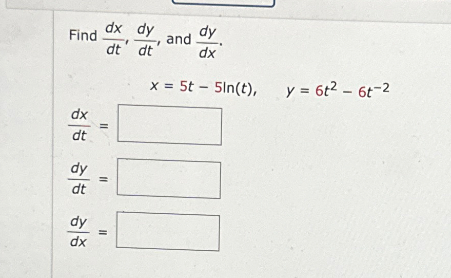 Solved Find dxdt,dydt, ﻿and | Chegg.com