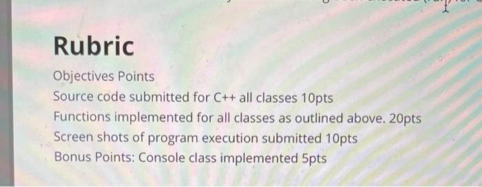 Solved Assignment Content Question 1 Create a program that | Chegg.com