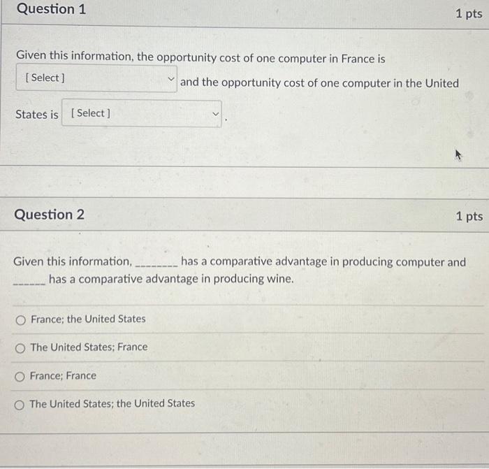 Solved Use this information for questions 1-2 WINE | Chegg.com