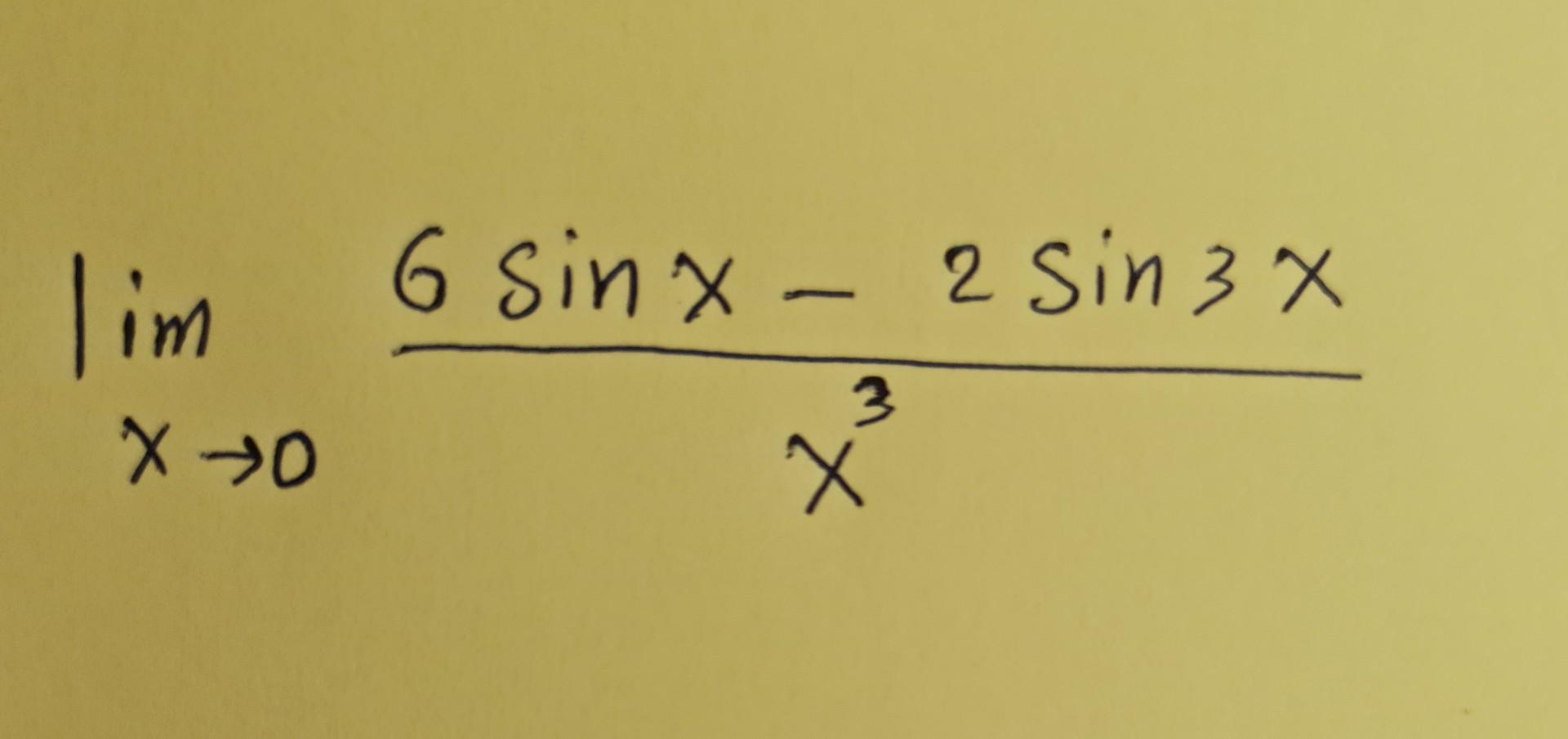 solved-lim-6-sind-2-sin-3x-3-x-0-x-chegg
