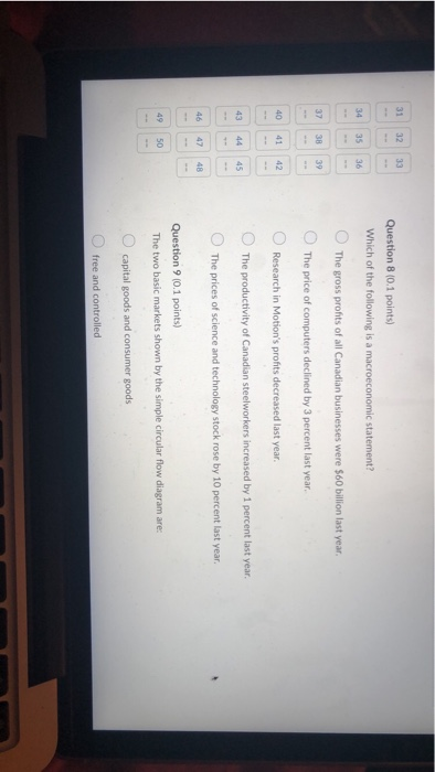 Solved Page 1: Question 1 (0.1 points) 1 2 3 In the product | Chegg.com
