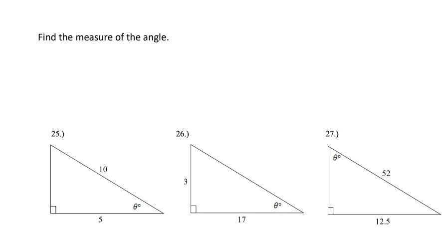 Solved Find The Measure Of The Angle. | Chegg.com