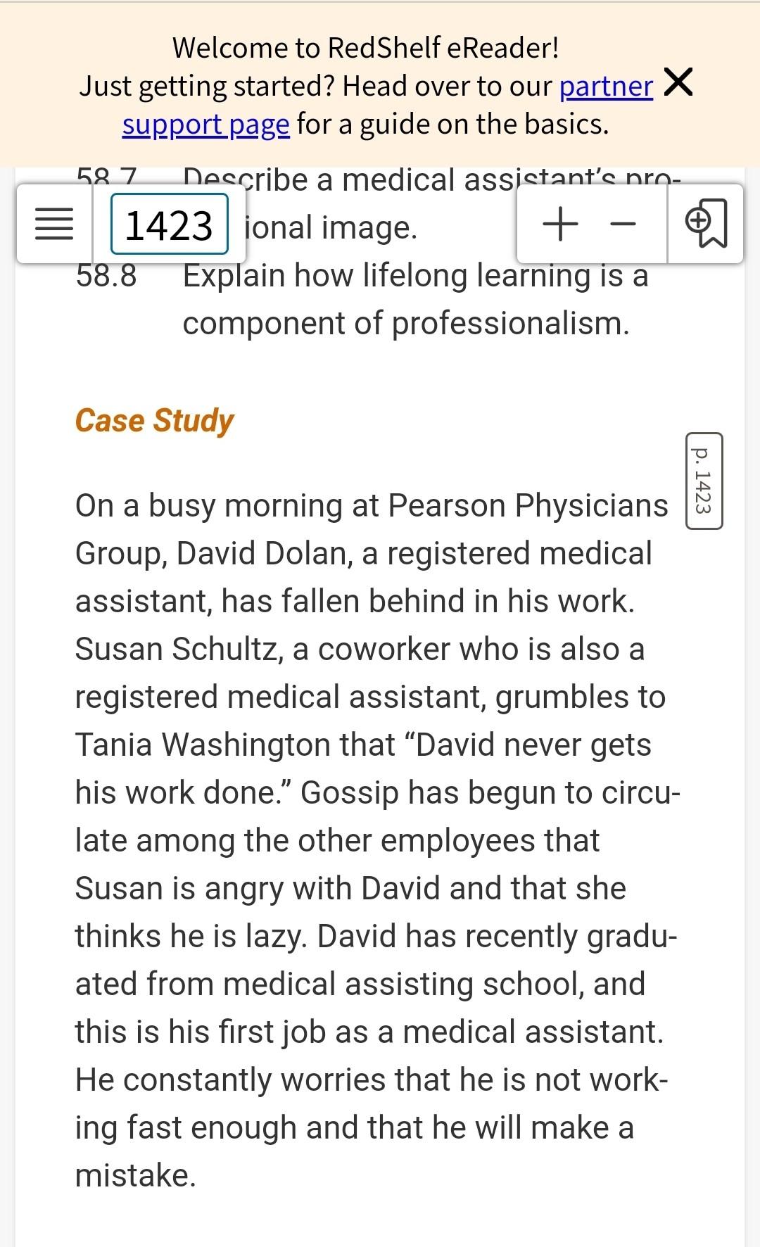 pearson case study answers