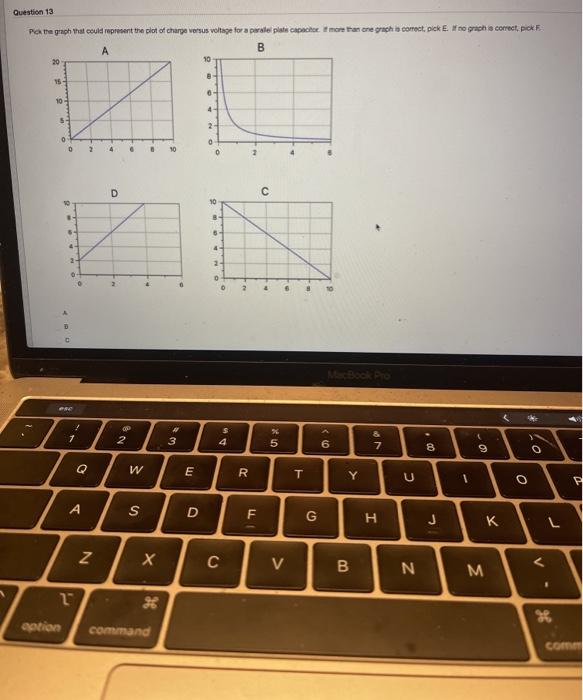 Solved Question 13 Peck the graph that could represent the | Chegg.com