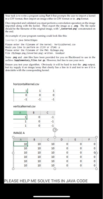 PLEASE HELP ME SOLVE THIS TASK IN JAVA CODE I HAVE | Chegg.com