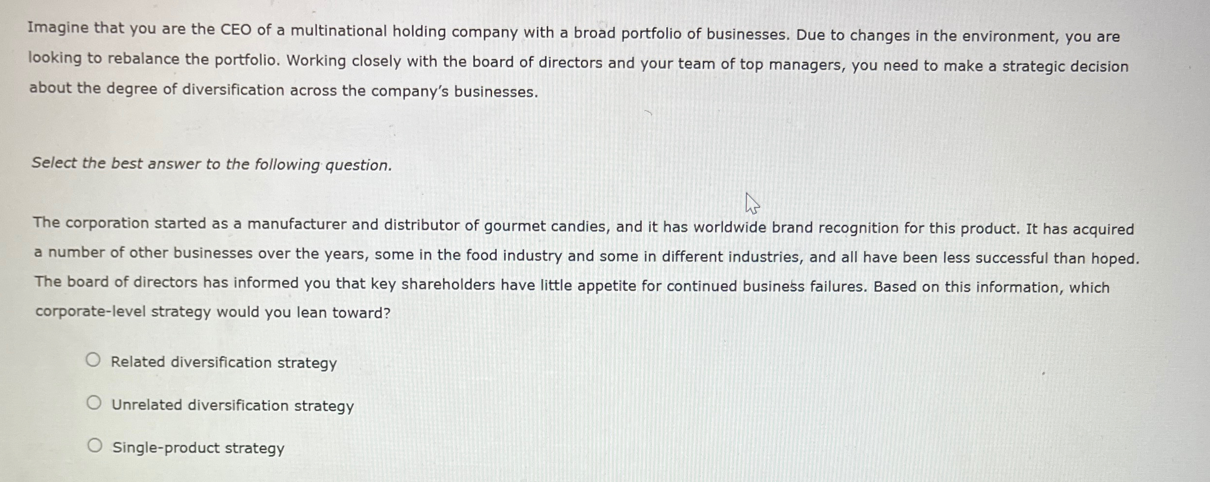 Solved Imagine that you are the CEO of a multinational | Chegg.com