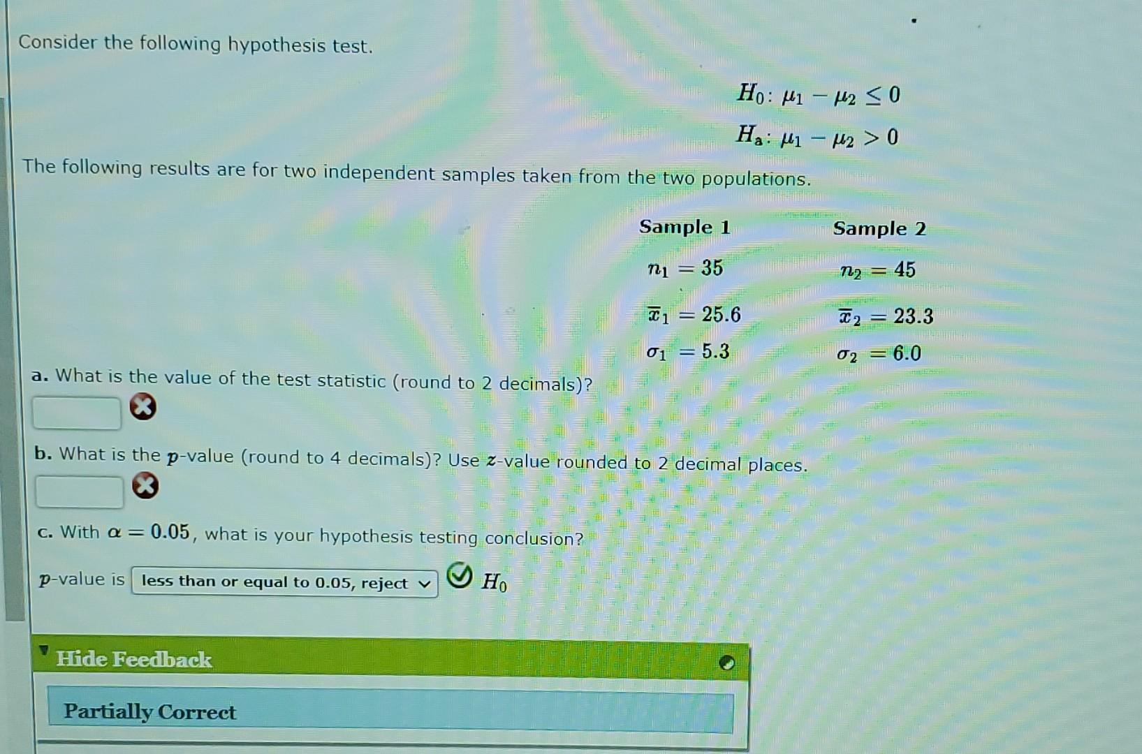 solved-consider-the-following-hypothesis-test-chegg