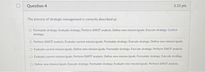 SWOT (analysis) - Mission Control